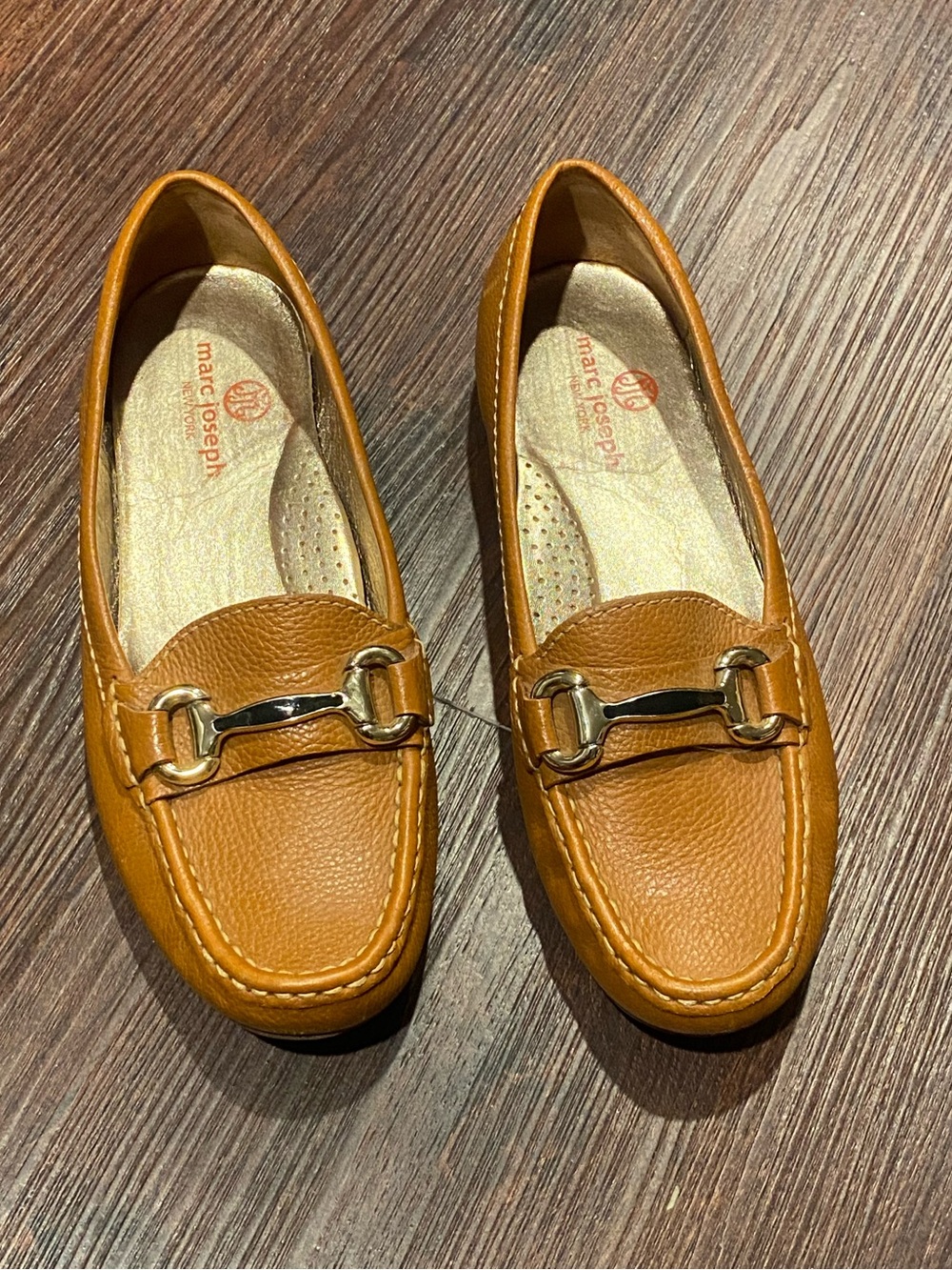 Horse bit loafers